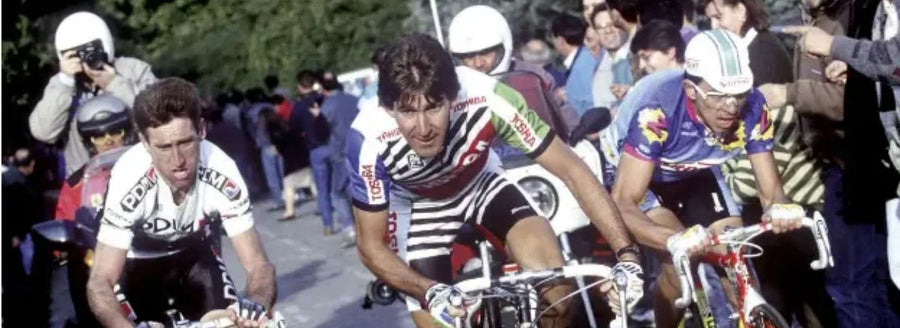 Racing at Il Lombardia from the Retrolica archive