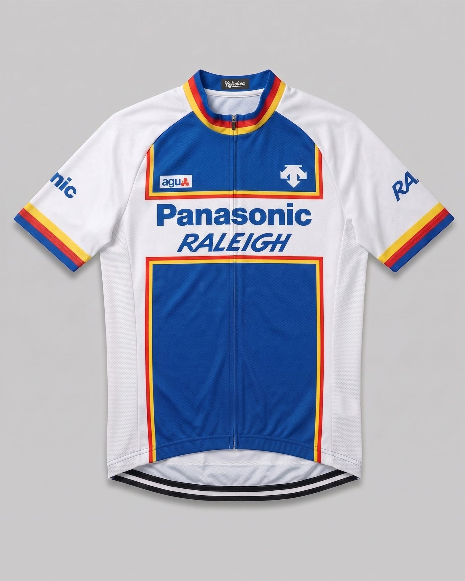 Panasonic Raleigh Retro Cycling Jersey - 1980s Team Classic