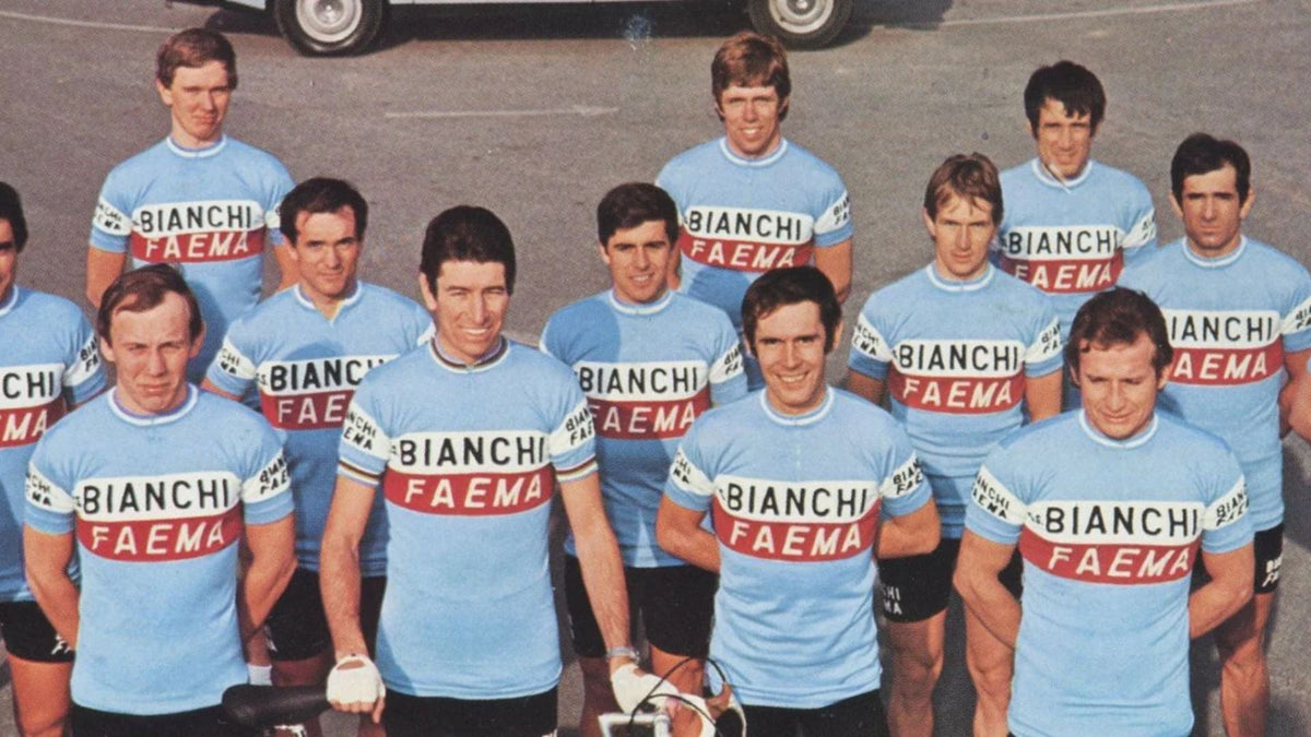 A Legacy in Celeste: The Complete and Detailed History of Bianchi Cycling Teams