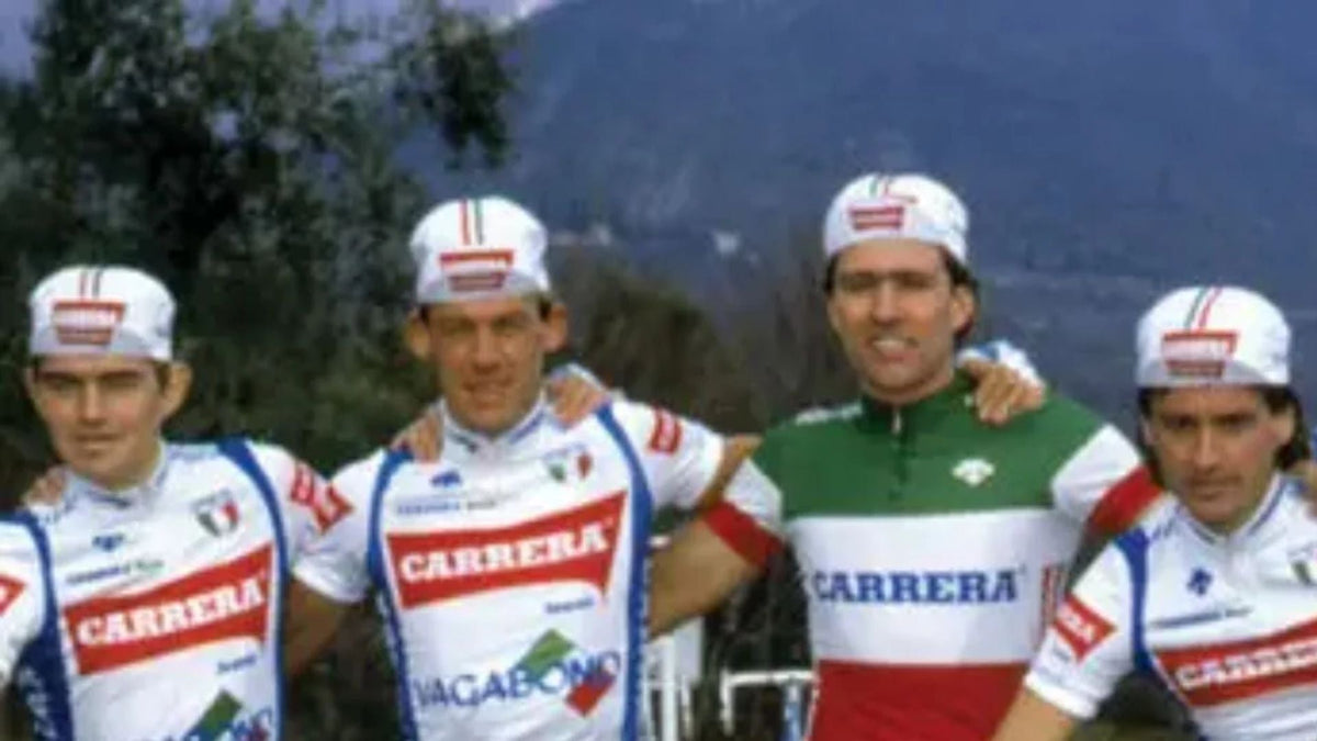 The Legacy of the Carrera Cycling Team: A Story of Triumphs, Rivalries, and Iconic Style