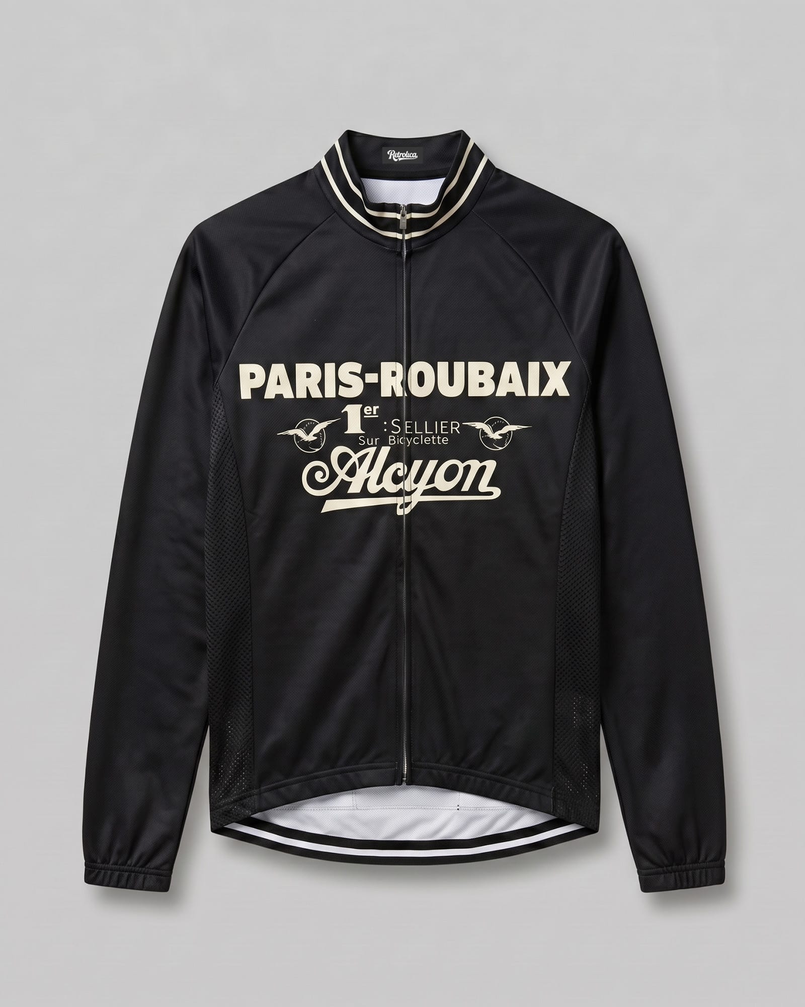 1923 Alcyon Paris-Roubaix Retro-Langarmtrikot – Heiri Suter