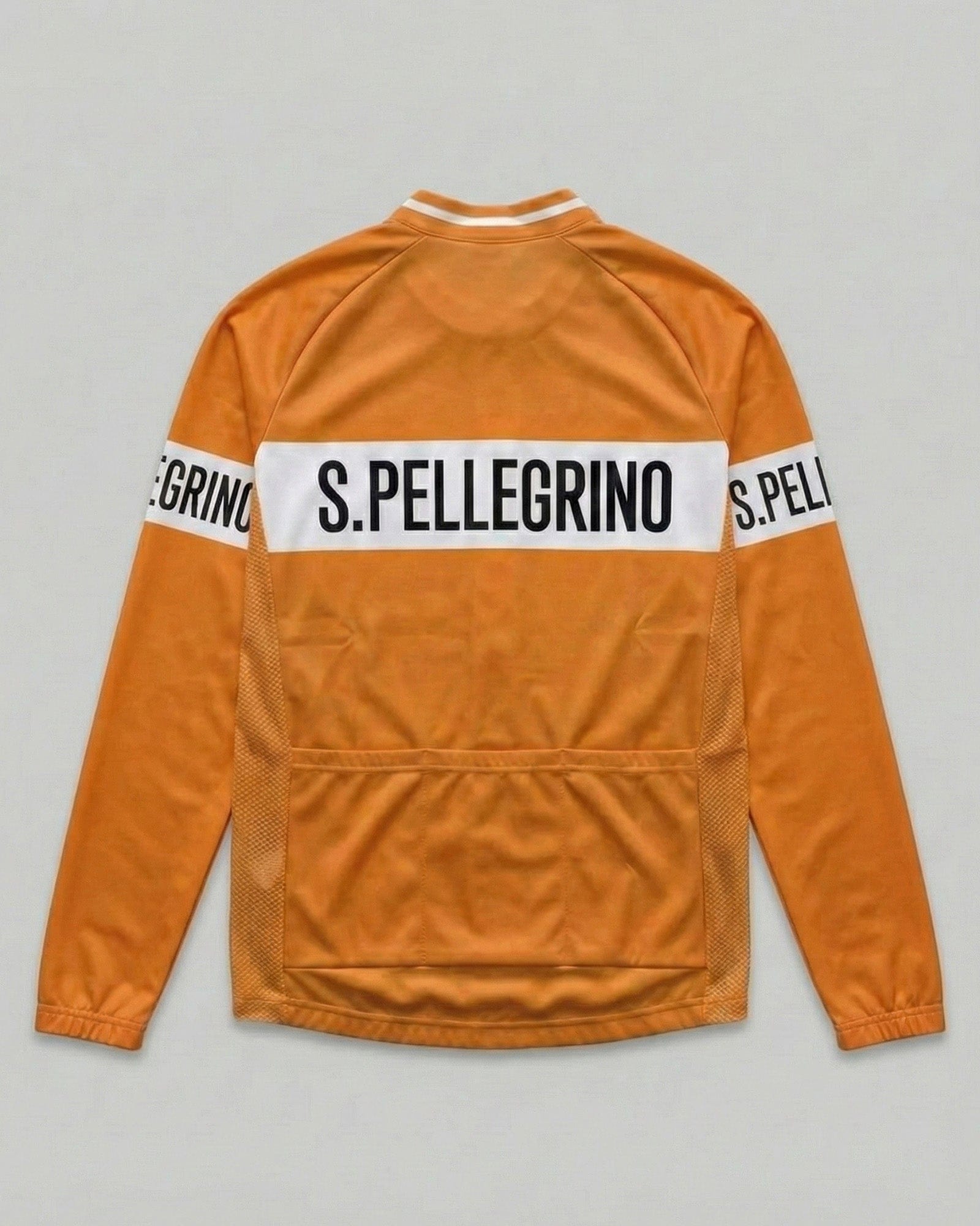 1950s San Pellegrino Long Sleeve Retro Cycling Jersey | Retrolica