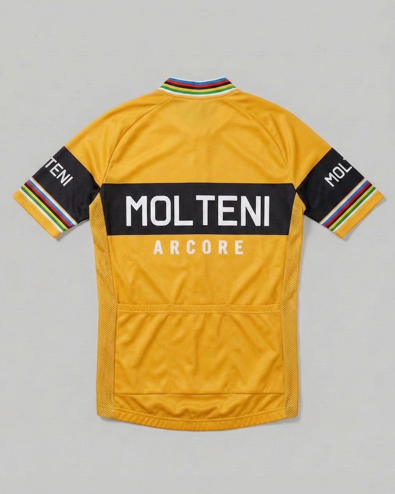 Retrolica | 1960s Molteni Black Retro Cycling Jersey Italian
