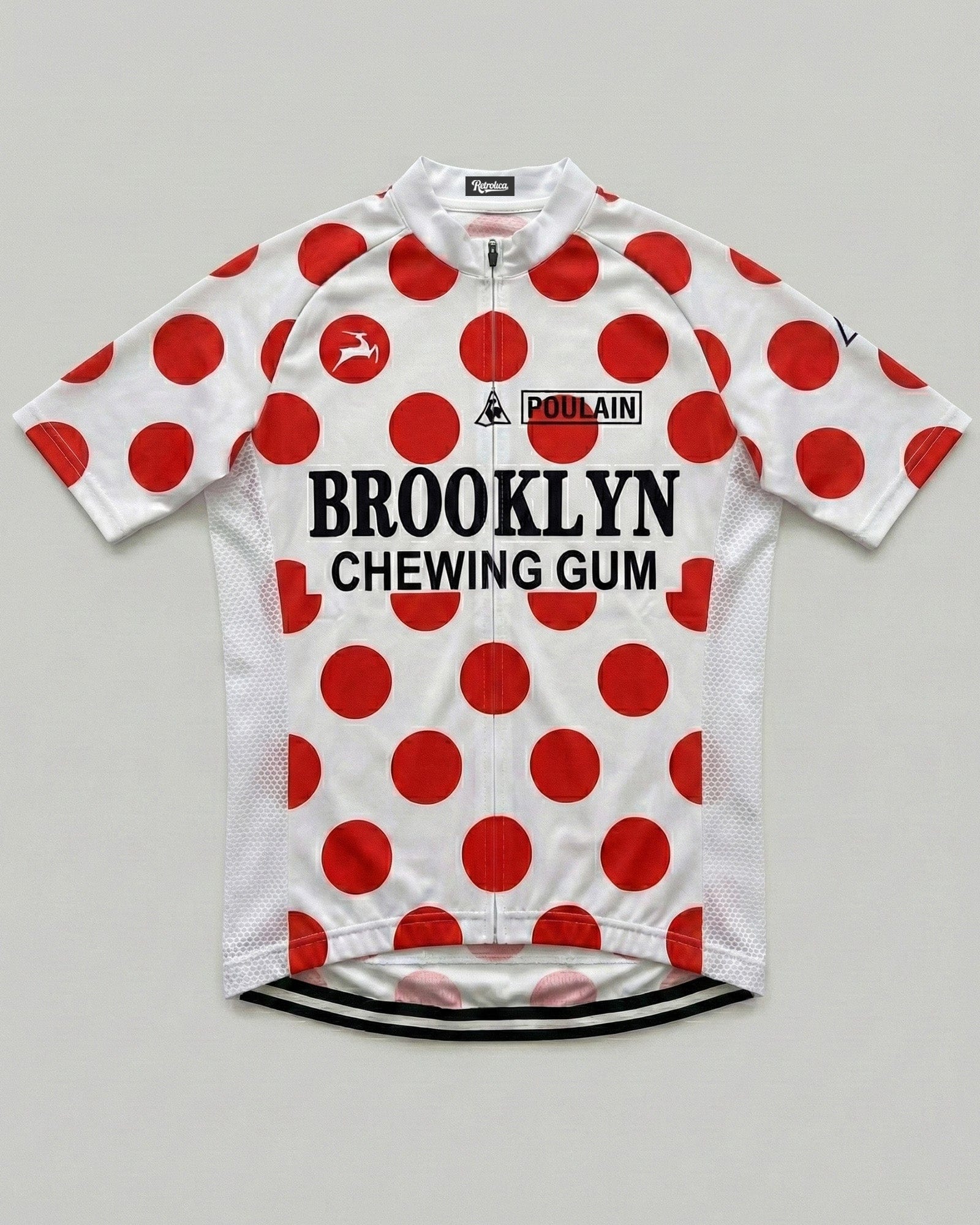 1976 Brooklyn TdF King of Mountains Polka Dot Jersey - Retro