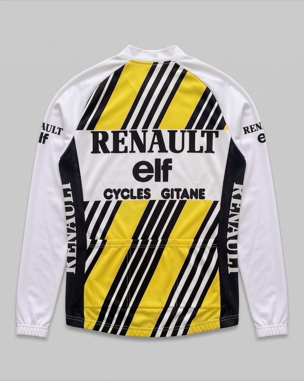 retrolica 1981-82 Renault Elf Gitane Long Sleeve Cycling Jersey – Bernard Hinault Cycling Jersey
