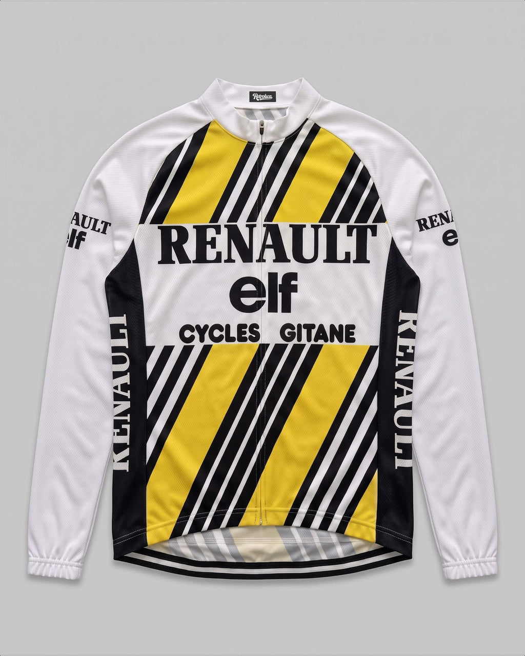 retrolica MEN / XS 1981-82 Renault Elf Gitane Long Sleeve Cycling Jersey – Bernard Hinault Cycling Jersey