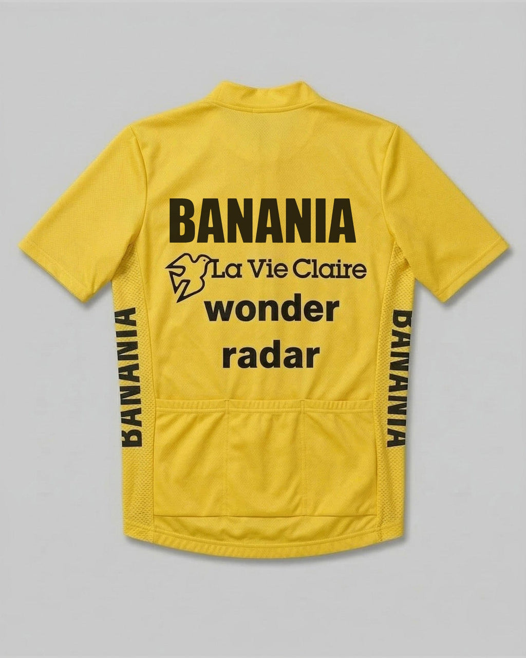 retrolica 1986 La Vie Claire Tour de France Yellow Retro Cycling Jersey – Greg LeMond Cycling Jersey