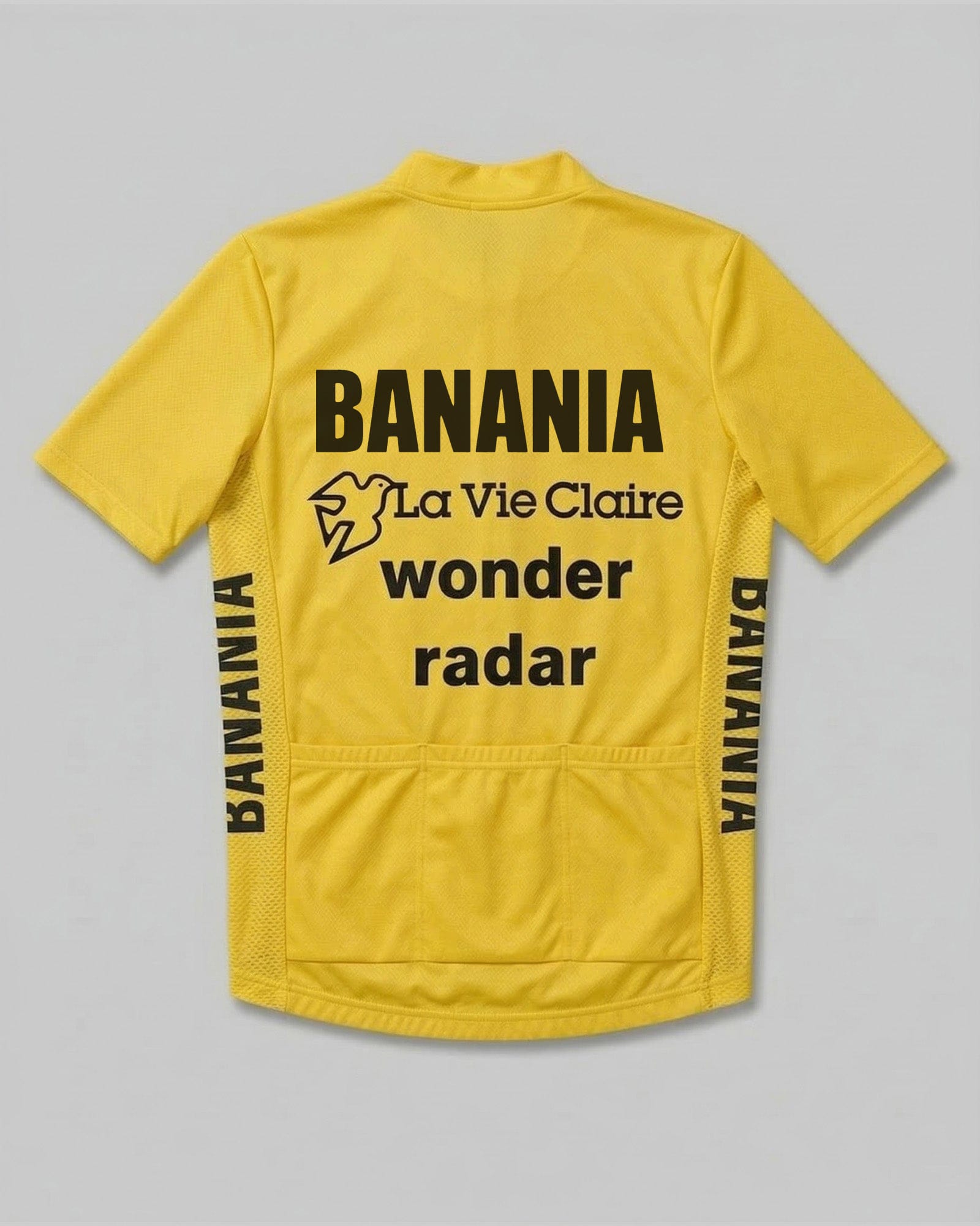 retrolica 1986 La Vie Claire Tour de France Yellow Retro Cycling Jersey – Greg LeMond Cycling Jersey