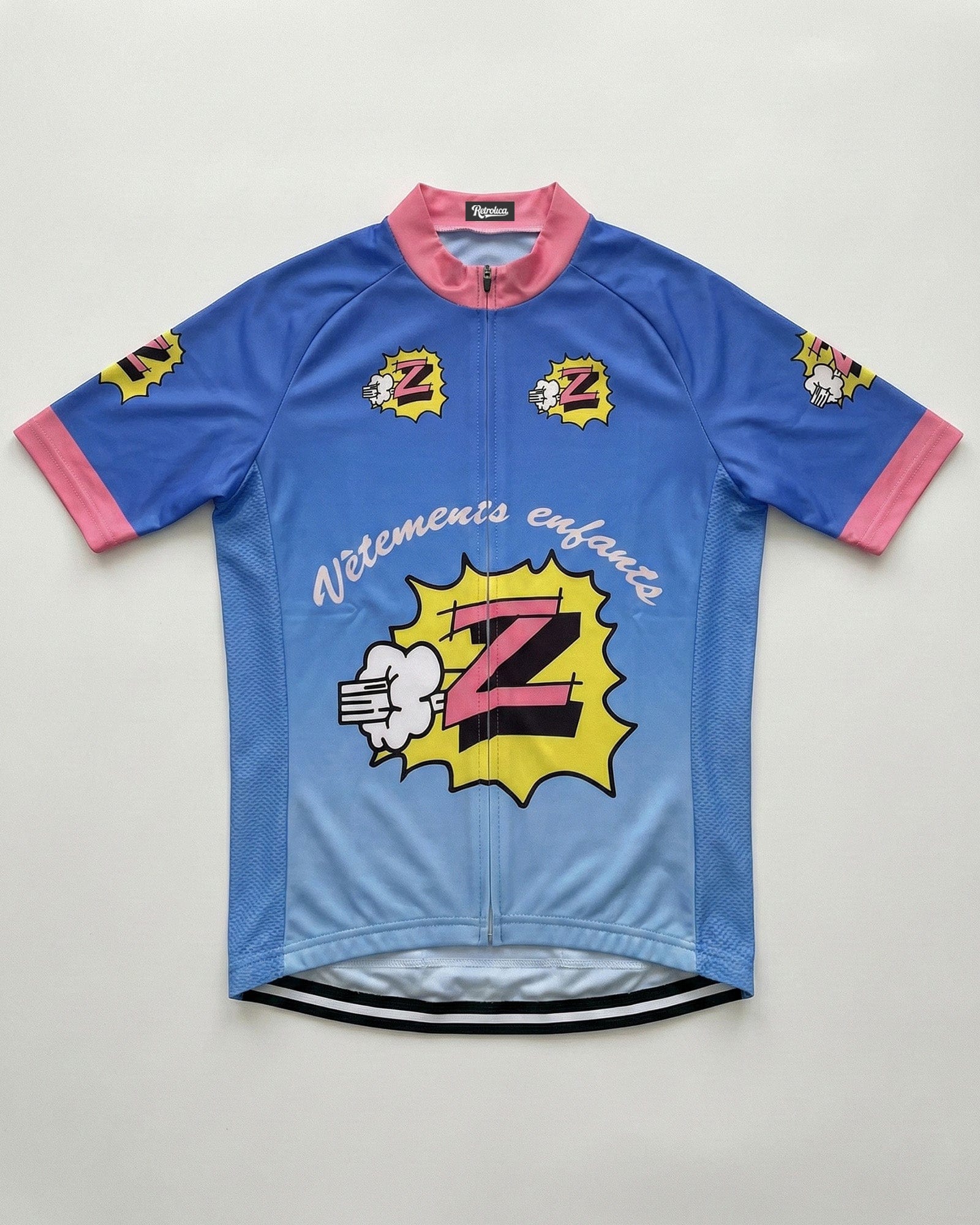 retrolica MEN / XS 1990 Z Vêtements Enfants Retro Cycling Jersey - Greg LeMond