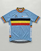 retrolica MEN / XS 2013 Belgium National Team Retro Cycling Jersey - UCI World Championships Tuscany