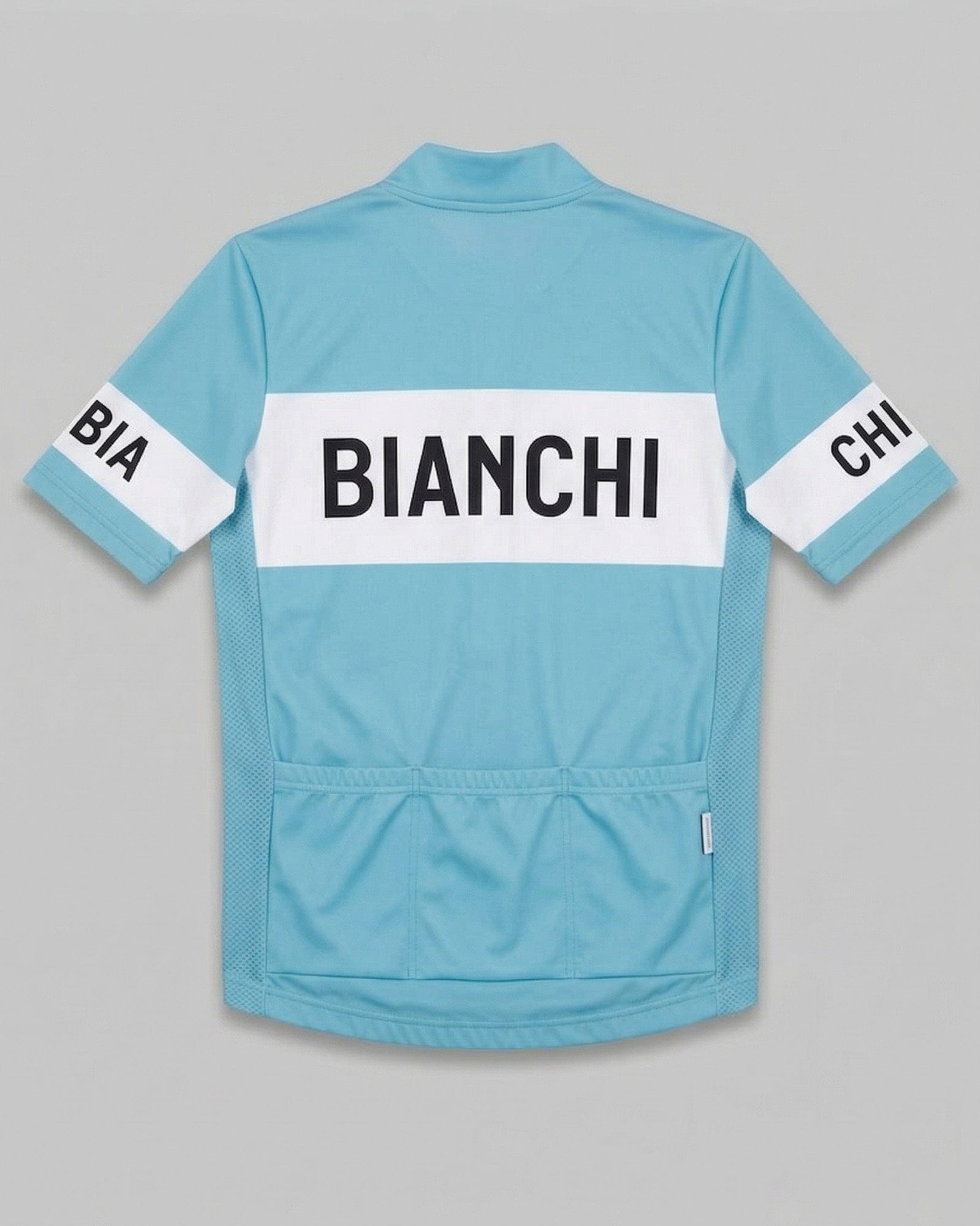 Bianchi Celeste Retro Cycling Jersey - Italian Classic | retrolica