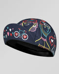 retrolica 48cm - 62cm Bicycle Love Retro Cycling Cap