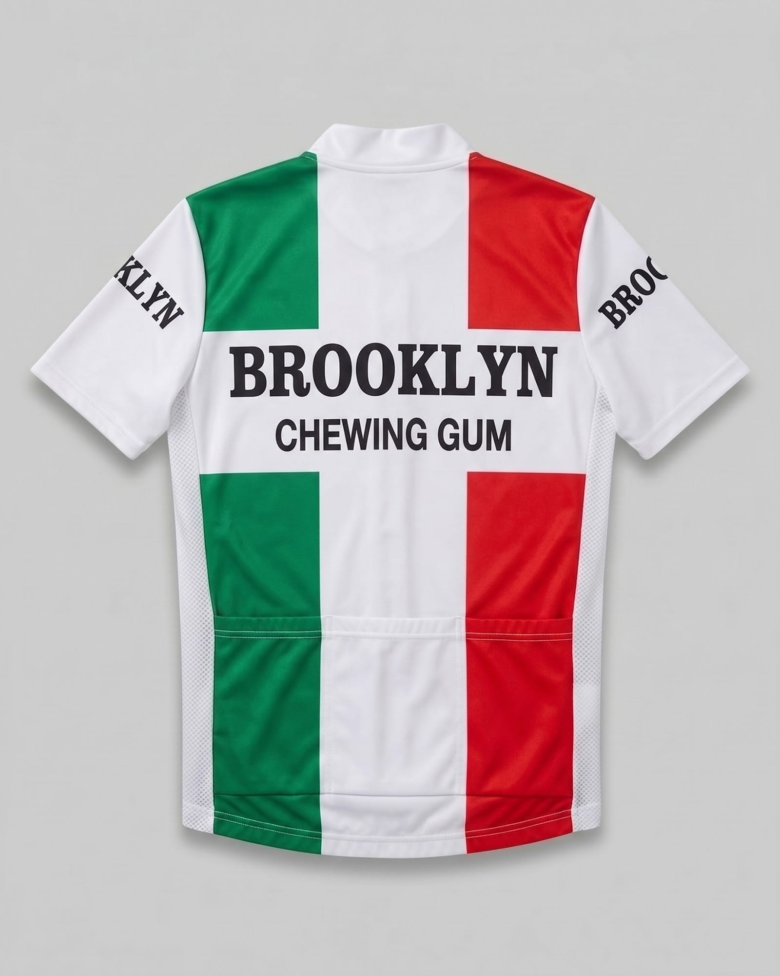 retrolica Brooklyn Chewing Gum Italia Retro Cycling Jersey - Italian Flag Edition