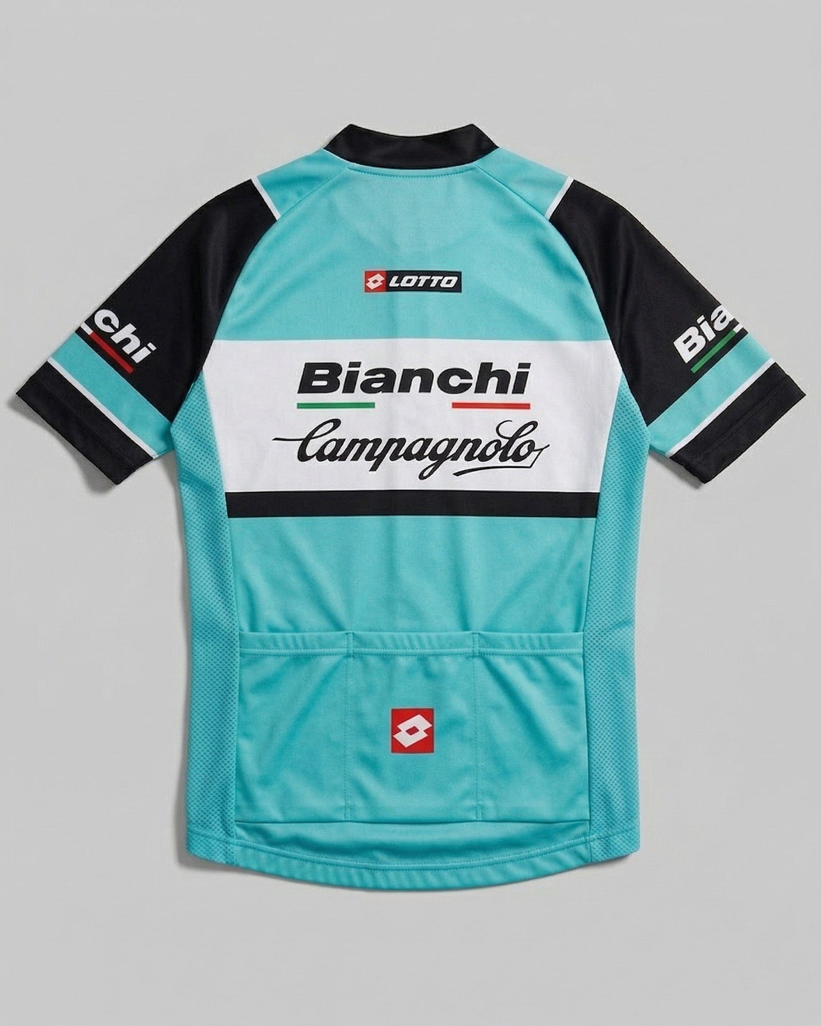 Campagnolo Lotto Bianchi Celeste Retro Cycling Jersey | retrolica