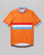 retrolica MEN / XS Classic Dutch Retro Cycling Jersey - Orange Netherlands National Stripes