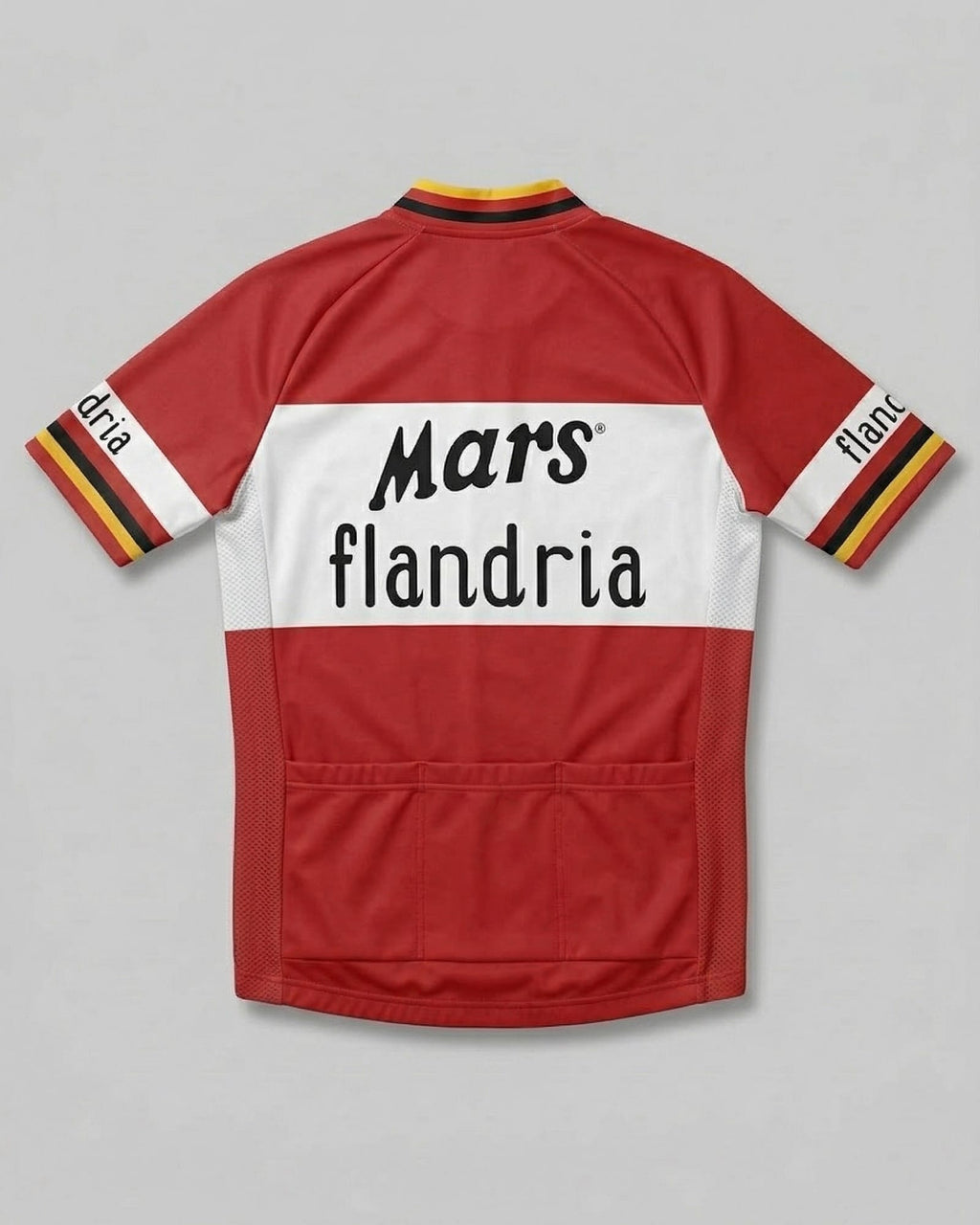 retrolica Mars Flandria Retro Cycling Jersey - Classic Belgian Team Edition