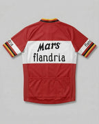 retrolica Mars Flandria Retro Cycling Jersey - Classic Belgian Team Edition
