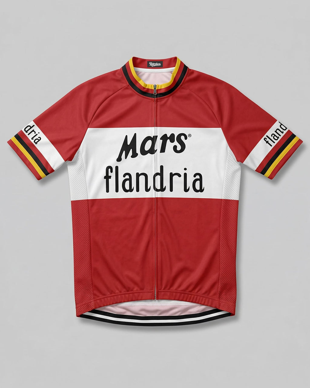 retrolica MEN / XS Mars Flandria Retro Cycling Jersey - Classic Belgian Team Edition