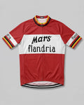 retrolica MEN / XS Mars Flandria Retro Cycling Jersey - Classic Belgian Team Edition