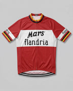 retrolica MEN / XS Mars Flandria Retro Cycling Jersey - Classic Belgian Team Edition