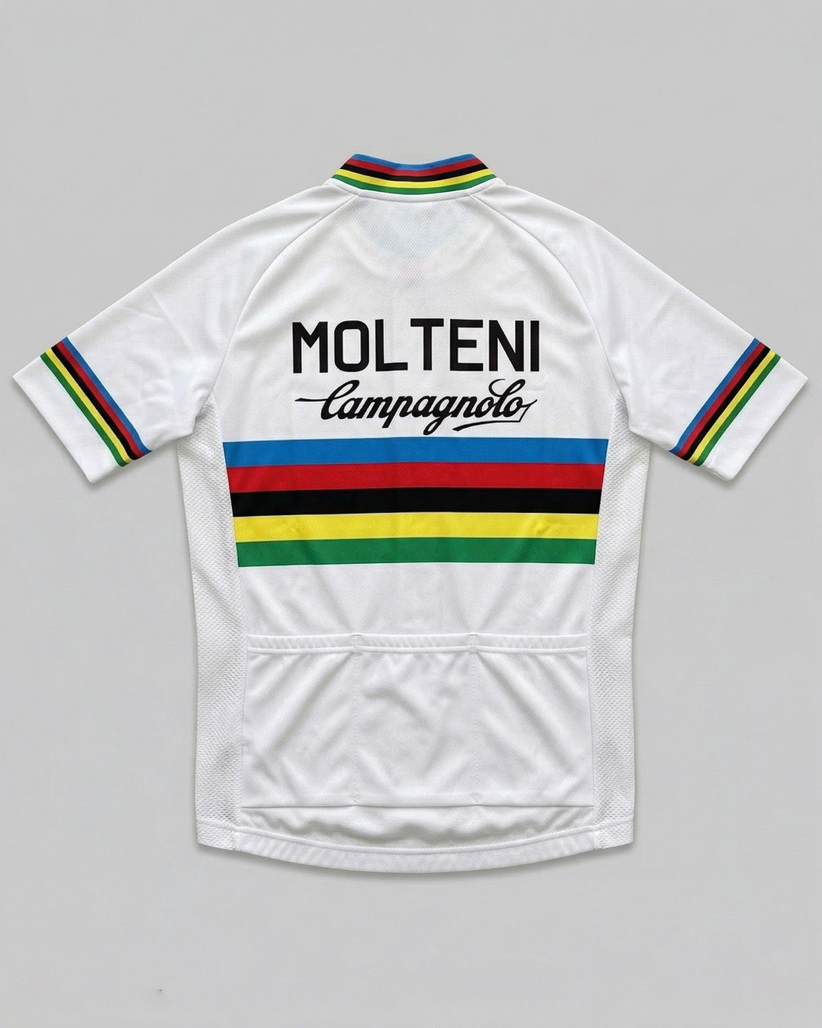 Molteni Rainbow World Champion Retro Jersey - Eddy Merckx