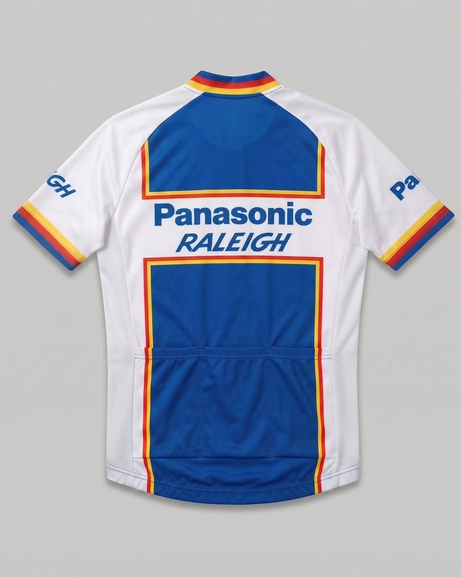 retrolica Panasonic Raleigh Retro Cycling Jersey - 1980s Dutch Team Classic