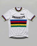 retrolica MEN / XS Santini Brooklyn World Champion Retro Short Sleeve Jersey - Roger De Vlaeminck Edition
