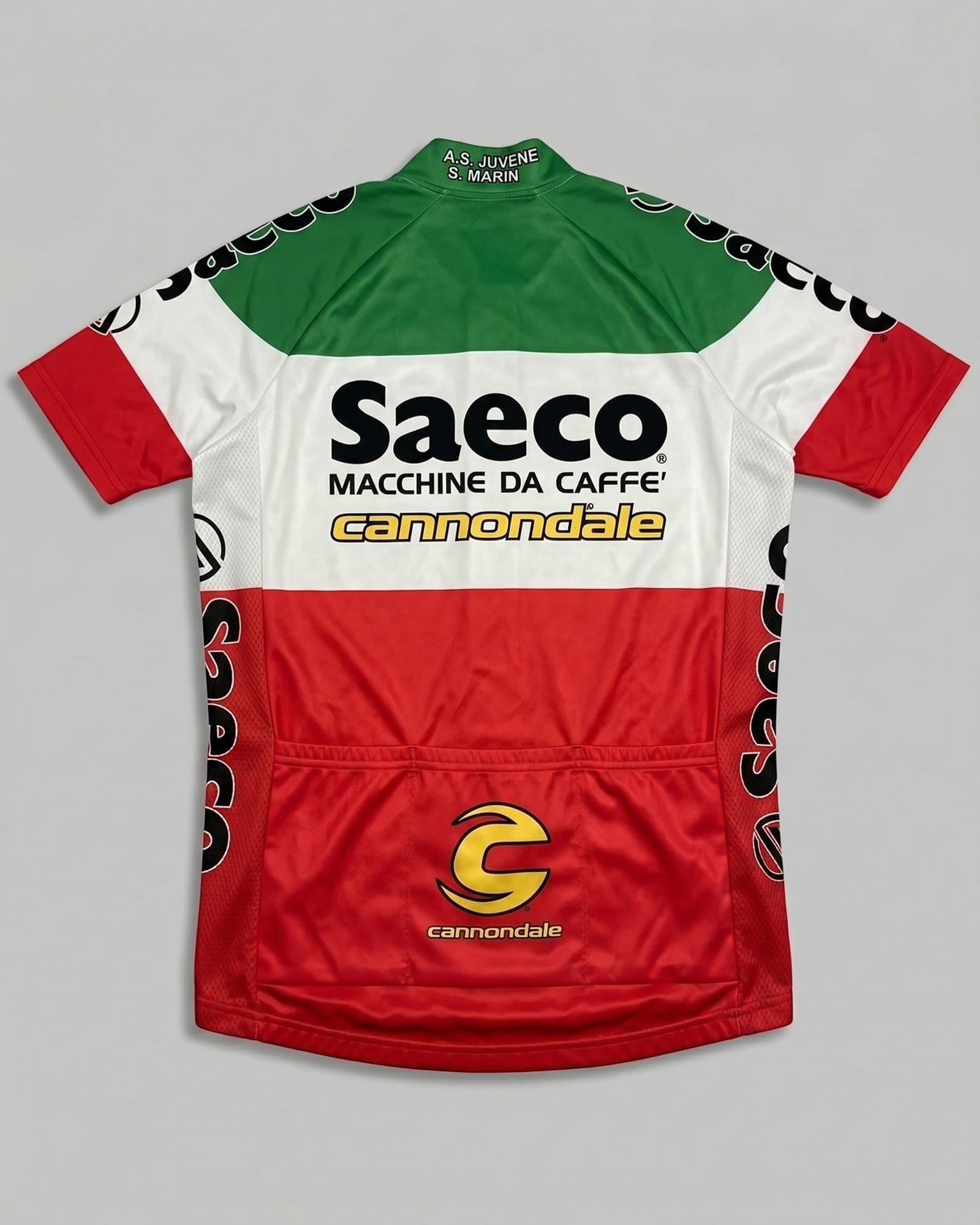 retrolica Team Saeco Cannondale Cipollini Italian Champ Retro Cycling Jersey
