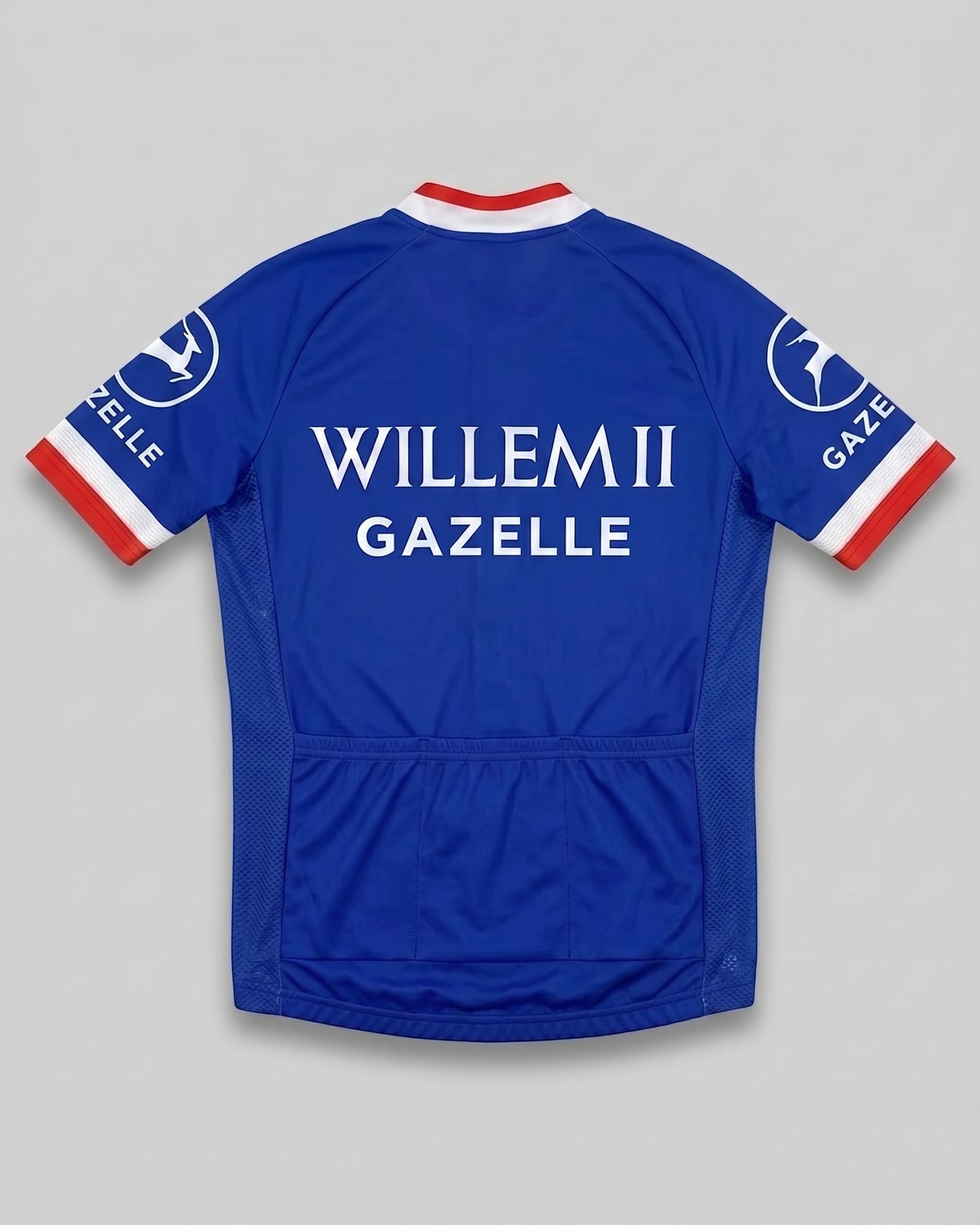 retrolica Willem II Gazelle Retro Cycling Jersey - Classic Dutch Team Edition
